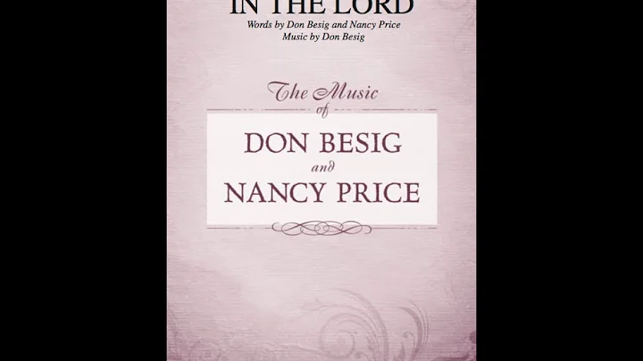 WE ALL ARE ONE IN THE LORD (SATB Choir) - Don Besi...