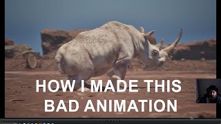 Rhino Behavior Animation Breakdown