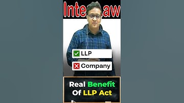 LLP or Company? The Real Reason | CA Siddharth Agarwal