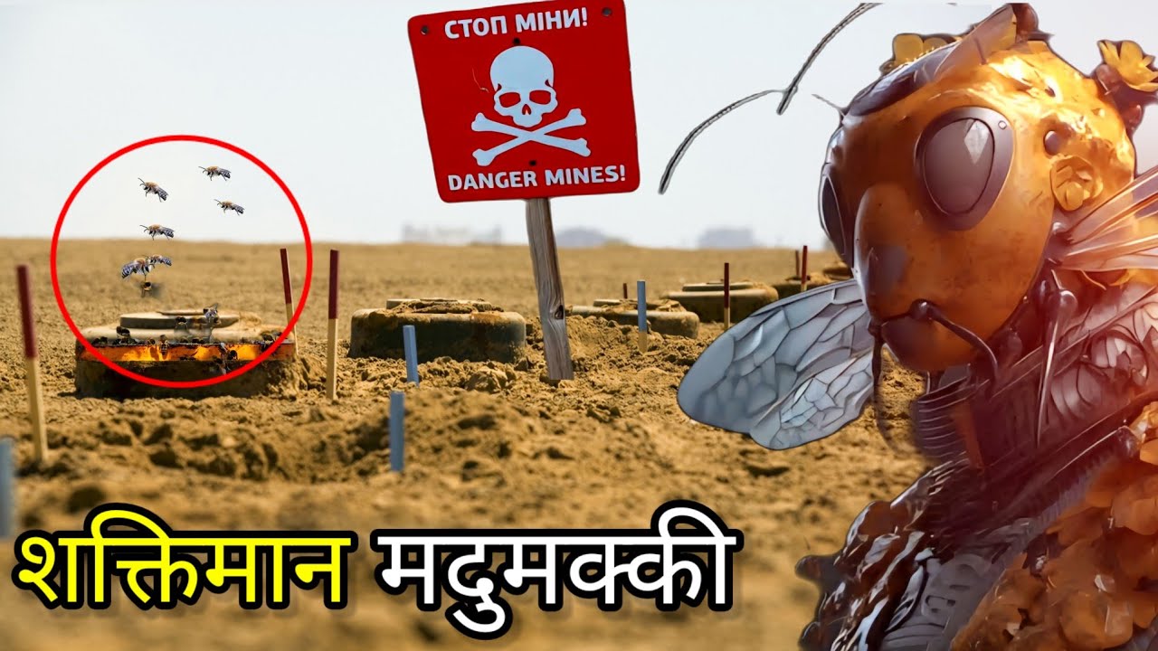 Super bees that detect landmines and bombs YouTube