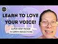 Super New Moon in Gemini ♊️—Learn to LOVE YOUR VOICE! #astrology #newmooningemini