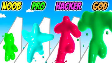 Blob Shifter 3D - NOOB vs PRO vs HACKER vs GOD