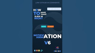 Toast notification design V6 #html #css #javascript #tailwindcss #webdesign #webdevelopment