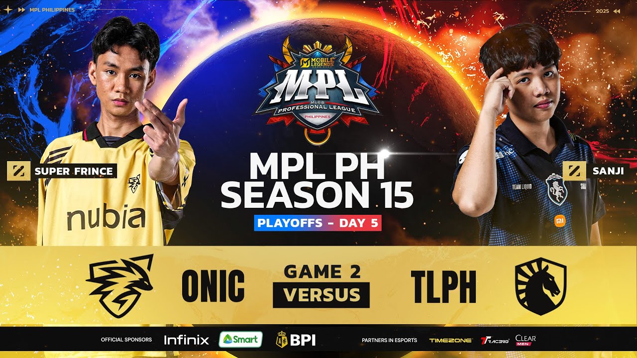 MPL PH S15   PLAYOFFS DAY 5 ONIC VS TLPH GAME 2