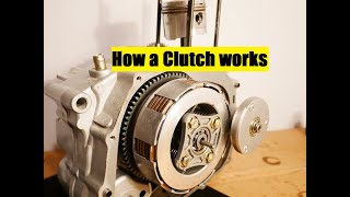 How the Clutch works in a motorcycle