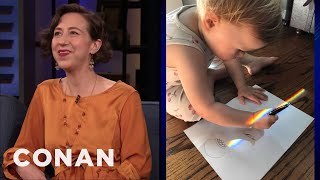 Kristen Schaals Daughter Is Not A Kristen Schaal Fan Conan On Tbs