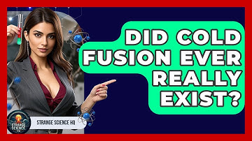 Did Cold Fusion Ever Really Exist? - Strange Science HQ