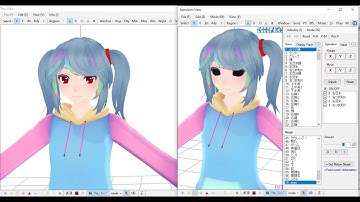 「PMX EDITOR」 Como hacer los ojos negros mini tutorial / Pedido por Matthew Bendynove