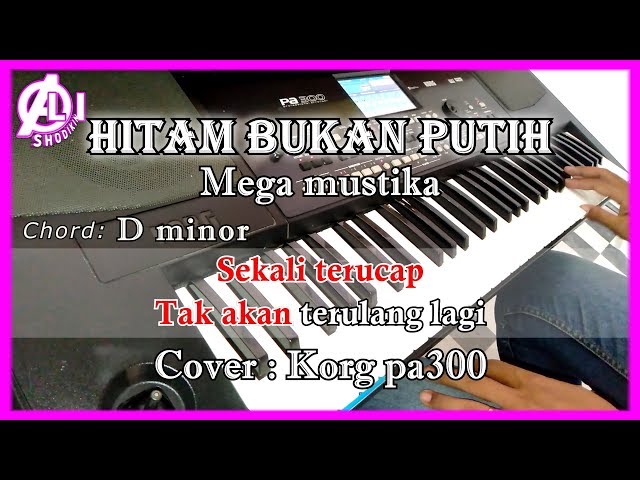 HITAM BUKAN PUTIH - Mega mustika - Karaoke Dangdut Korg Pa300 class=