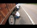 Helping a Farmer   Loaded Grain Truck Rear Tow