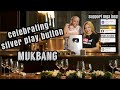 ETHEL BOOBA VLOG#80 Silver Play Button CELEBRATION + MUKBANG + Helping Small Youtubers