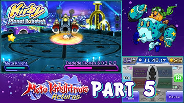 Kirby: Planet Robobot (Blindish) ~ Bonus 3 - Part 5: Meta Knightmare Returns
