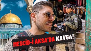 İsrail Polisi Mescid-i Aksa'ya Girdi!! (Kudüs'te Olaylı Gün)-137🇮🇱