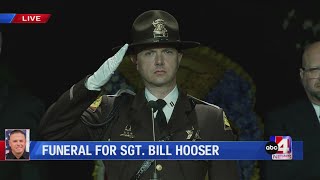 Funeral services for Santaquin Police Sgt. Bill Hooser
