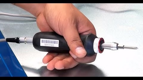 Torque Auditing with SDX Torque Sensor