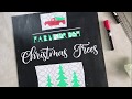 How to Make a Chalkboard Christmas Sign for Cheap!