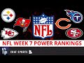 NFL Power Rankings: All 32 Teams Ranked Entering Week 7 Of The 2020 NFL Season