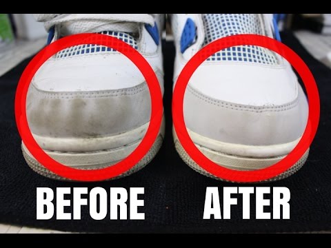 HOW TO: Clean the Air Jordan 4 IV 
