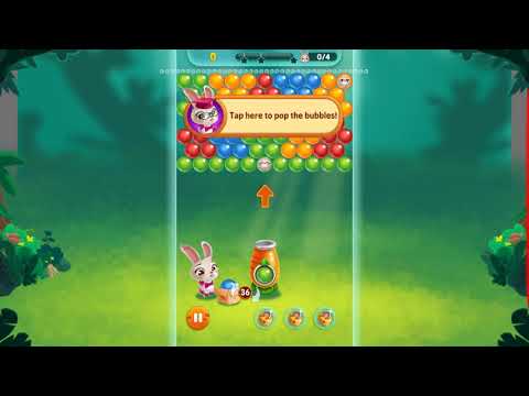 Bunny Pop - Level 1. Gameplay Android
