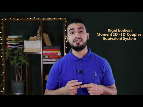 شرح إستاتيكا تقسيم منهج الإستاتيكا   الميكانيكا الهندسية 