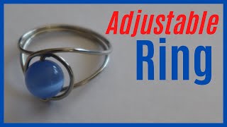 DIY Adjustable Wire Ring Tutorial