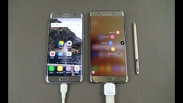 Transfer content Samsung Galaxy S7 to Galaxy Note 7 USB C Connector