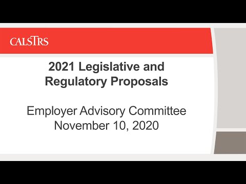 Employer Advisory Committee Meeting | November 10, 2020