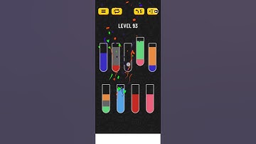 Water Sort Puzzle Game Level 93 | Water Sort Puzzle | Color Sorting Game | Gaming Shortcuts |
