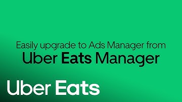 Introducing Uber Ads Manager | Uber Eats