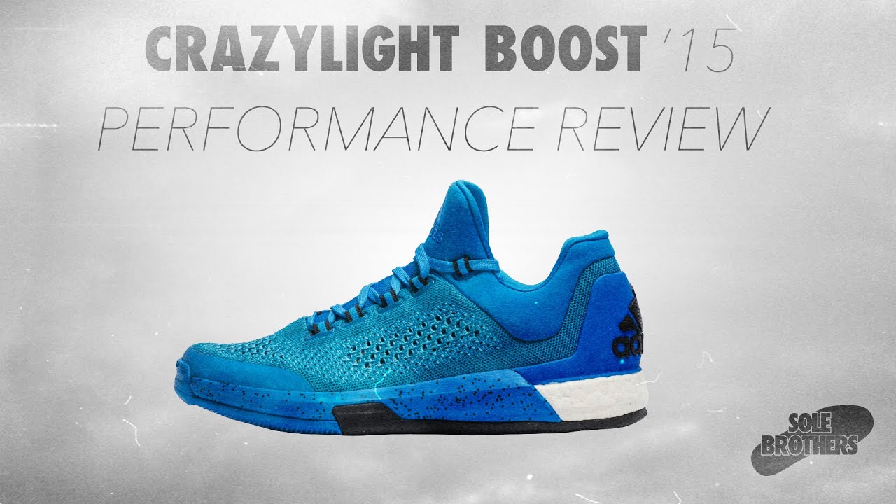 tipo ética sarcoma Adidas CrazyLight Boost 2015 Performance Review - YouTube