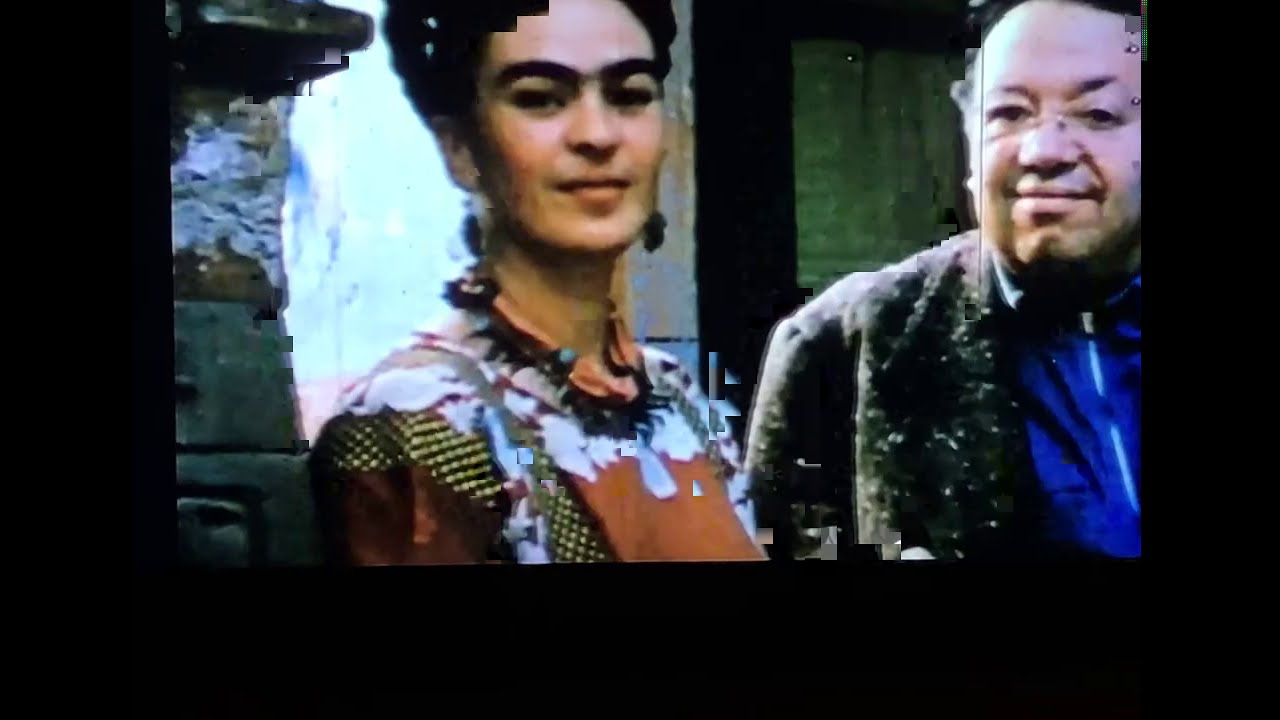 Frida Kahlo and Diego Rivera.  Rare Video Footage & Love Letter from Frida to Diego, via her diary 🩷