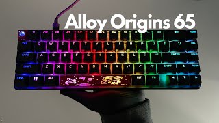 HyperX Alloy Origins 65 Gaming Keyboard unboxing