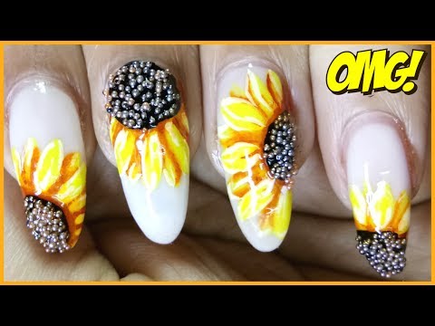 Cute Nail Art Designs ๐ New Nail Art 2017 ๐ Sunflower Nails With Cute Nail Art Designs ๐ New Nail Art 2017 ๐ Sunflower Nails With Acrylic Colour ๐ June 2017 - Cute Nail Art Designs ๐ New Nail Art 2017 ๐ Sunflower Nails With