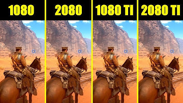 Battlefield 1 RTX 2080 TI Vs RTX 2080 Vs GTX 1080 TI Vs GTX 1080 Frame Rate Comparison