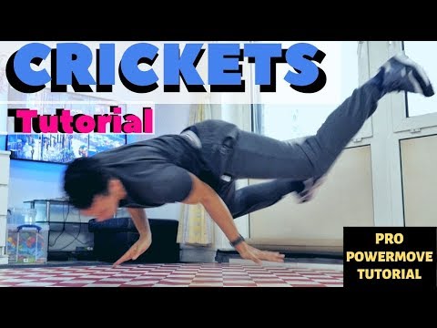 Crickets Tutorial | Powermove tutorial | How to Crickets | Bboy Breaking tutorial