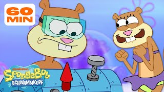 SpongeBob und Sandy sind beste Freunde - eine Stunde lang! | SpongeBob Schwammkopf