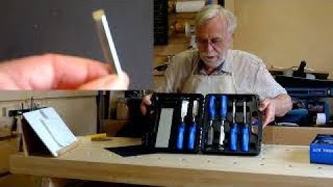 Draper Expert 8 piece chisel set: unboxing & first impressions   HD 1080p