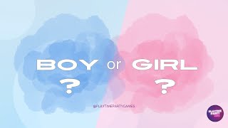 Boy or Girl Countdown! Gender Reveal Party! #babyshower #girlorboy #genderreveal #boyorgirl