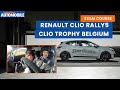 Essai course  renault clio rally5 renault clio trophy belgium le moniteur automobile