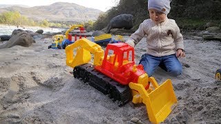 Играем в Большой Песочнице Бульдозером. Челлендж настоящее против...