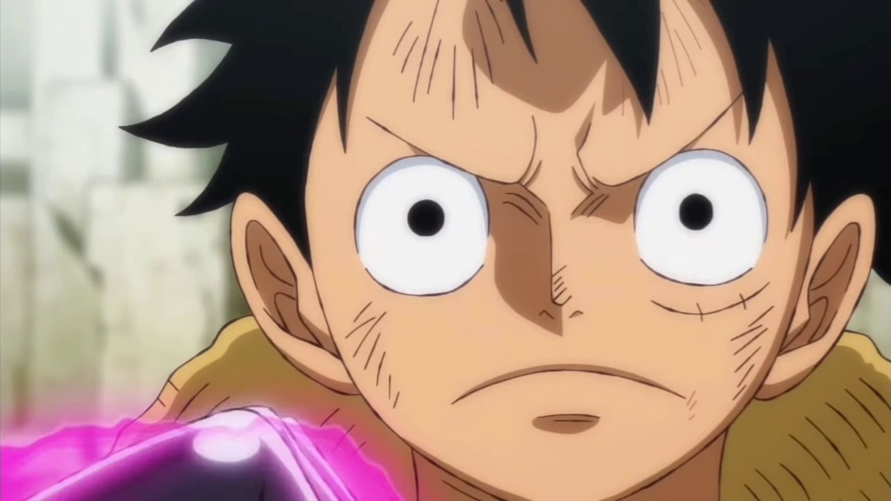 luffy tries to use ryou(advanced armament haki) YouTube