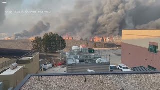 Avista Adventist Hospital shares footage from before and after Marshall Fire