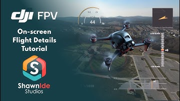 DJI FPV - On-screen Flight Details with Telemetry Overlay Tutorial