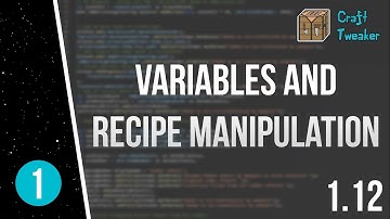 Minecraft - ZenScript for 1.12 Part 1: Variables and Recipe Manipulation
