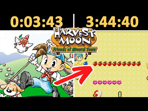 นักปลูกผักที่แข็งแกร่งแบบรวดเร็วที่สุดในโลก | HARVEST MOON: FOMT SPEEDRUN REACTION