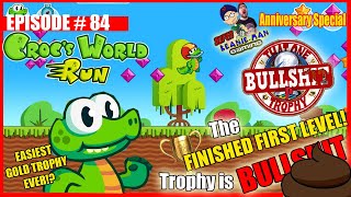 The FINISHED FIRST LEVEL! Trophy in CROCS WORLD RUN is the most PATHETIC GOLD Trophy Ever - TOBPT#84 screenshot 3