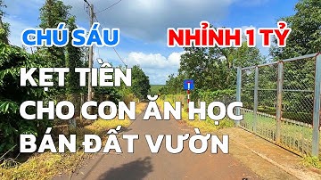 Chú Sáu kẹt tiền, tách bán 1 sào hoặc 2 sào, đất vườn đẹp đường nhựa, quy hoạch đất ở, ở BRVT