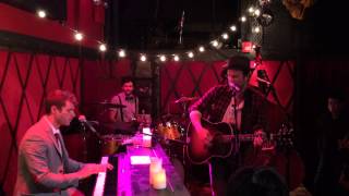 Video thumbnail of "Jon McLaughlin MERRY,MERRY CHRISTMAS EVERYONE Rockwood Music Hall NYC 12/13/14"