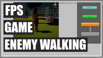 Enemy Walking Animator - FPS Game In Unity - Part 59