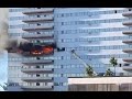 Los Angeles Fire Department Fights Barrington Plaza High Rise Fire 01-30-2020